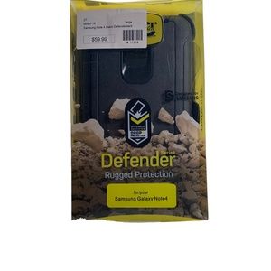 Otterbox Defender Series Black Case Samsung Galaxy Note4